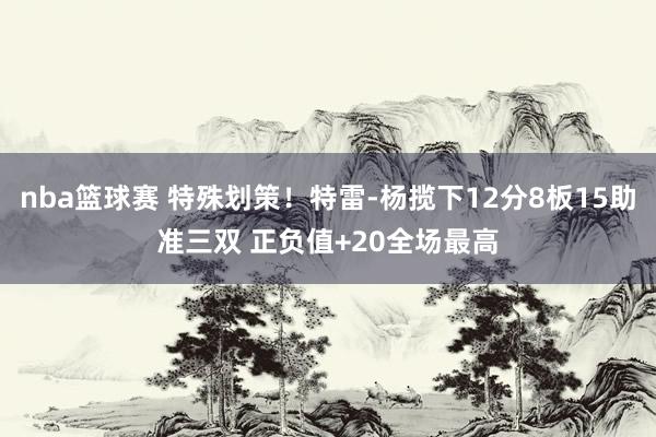 nba篮球赛 特殊划策！特雷-杨揽下12分8板15助准三双 正负值+20全场最高